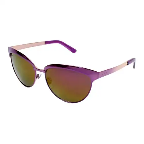 GUCCI Cat Eye Sunglasses Women's Purple