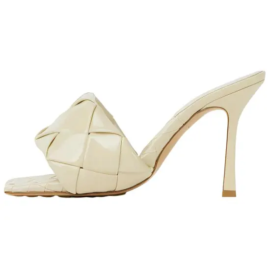 Bottega Veneta Lido Heeled Mules Women's