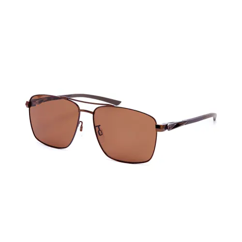 Nike Square Sunglasses Men's Brown