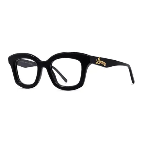 LOEWE Acetate Square Eyeglass Frames Men's Black
