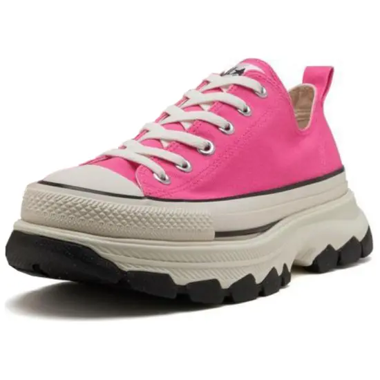 Converse Canvas Shoes Unisex Low-Top Pink