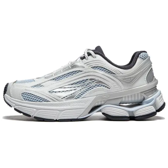 LINING Aurora RENEW Running Shoes Women's Low-Top Silver Blue