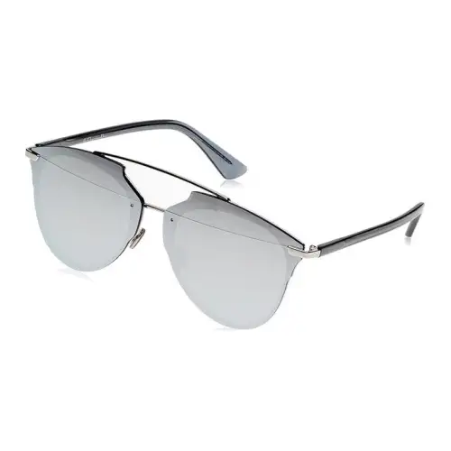 DIOR Irregular Shape Sunglasses Unisex Gray