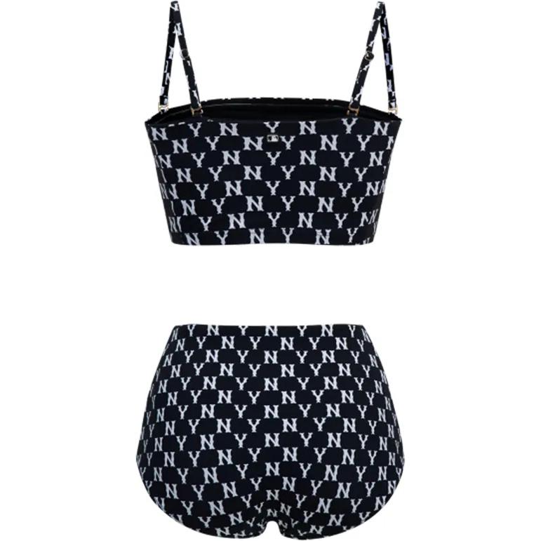 MLB New York Yankees Monogram Bikini Women’s Black