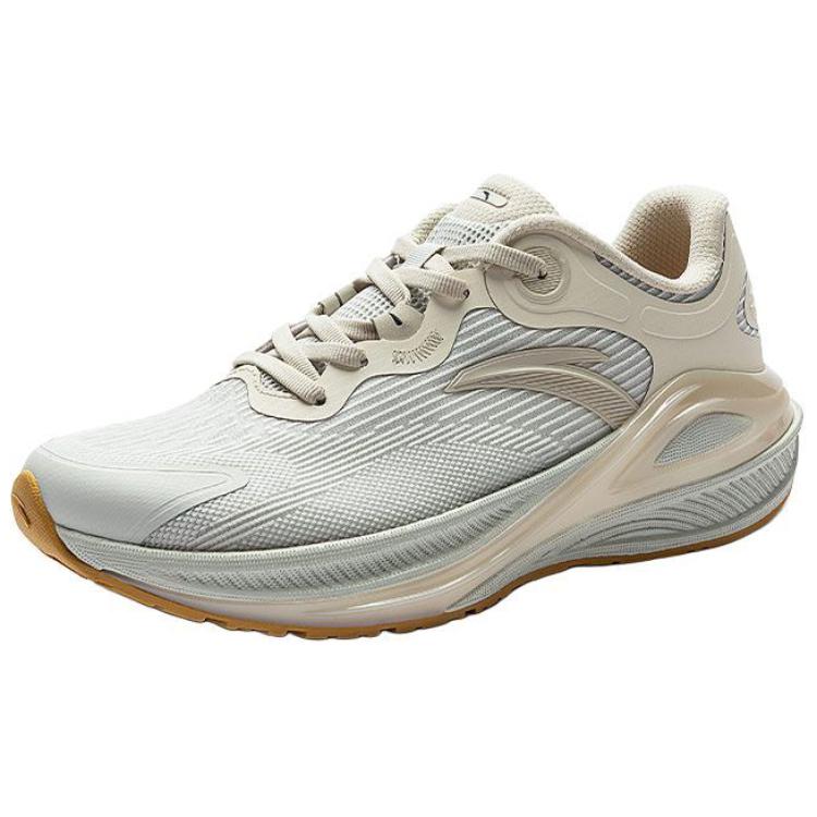 CHAOJIANTA Cushioning Slip Resistant Low top Running Shoes Women’s Gray Beige