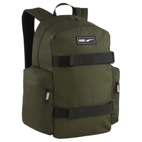 PUMA Polyester Backpack Medium Unisex Army Green
