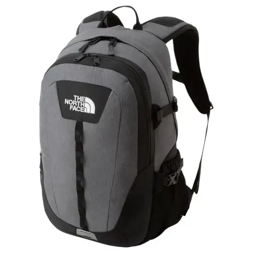 THE NORTH FACE 27L Backpack Outdoor Bag Recycled Material Zinc Gray & Black Unisex