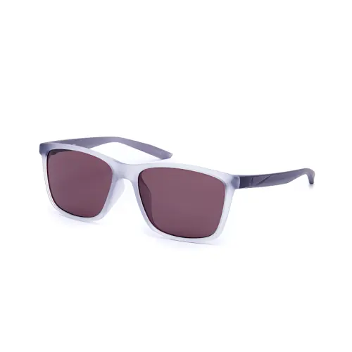 Nike Square Sunglasses Men's Transparent Gray