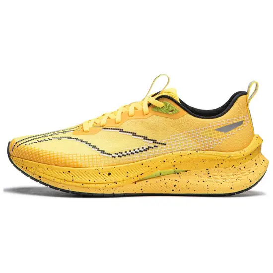 LINING Red Hare 7 Pro Running Shoes Men Low-Top Fluorescent Banana Yellow
