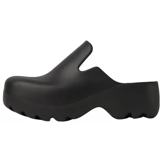 Bottega Veneta Puddle Flash Clog Black Leather