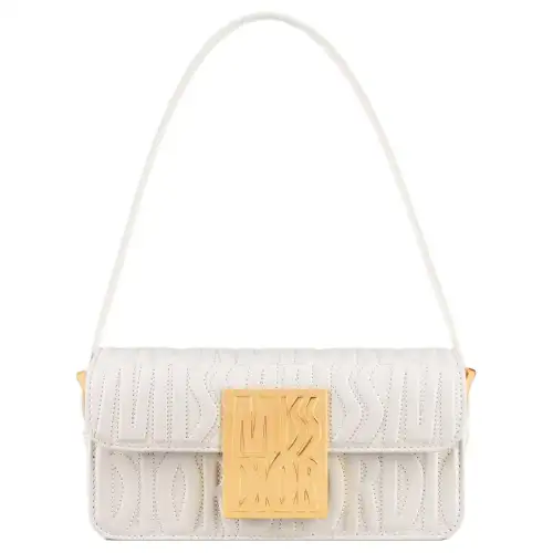 DIOR Miss Dior Quilting Calfskin Handbag, Shoulder Bag Women's White
