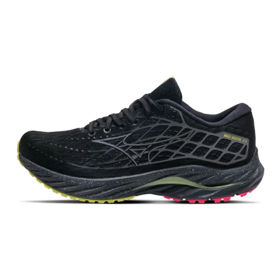 Wave Inspire Mizuno 20 'Black Sunny Lime'