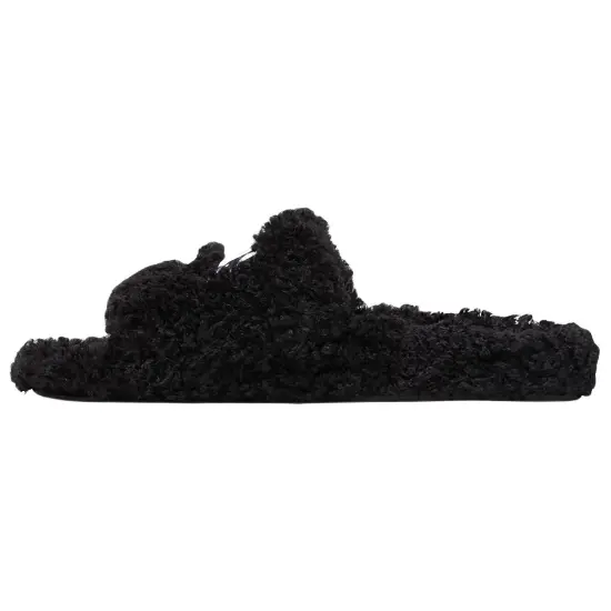 Balenciaga Furry Slides 'Cities Paris Black'