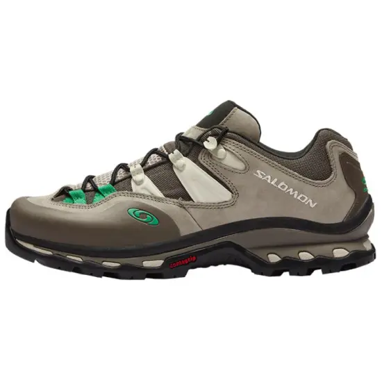 SALOMON XT-Quest Hiking / Trekking Shoes Unisex Low-top Taupe