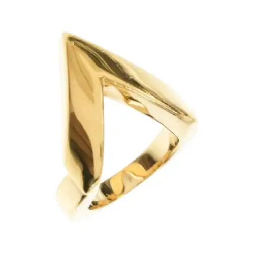 Bottega Veneta 925 Sterling Silver Rings Women's Gold
