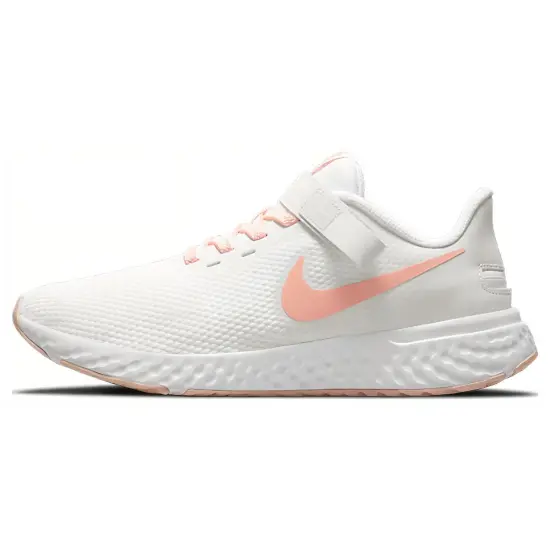 Nike Revolution 5 Flyease Sumit White Crimson Bliss Women's