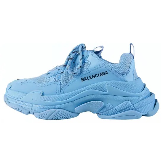 Balenciaga Triple S Light Blue Women's