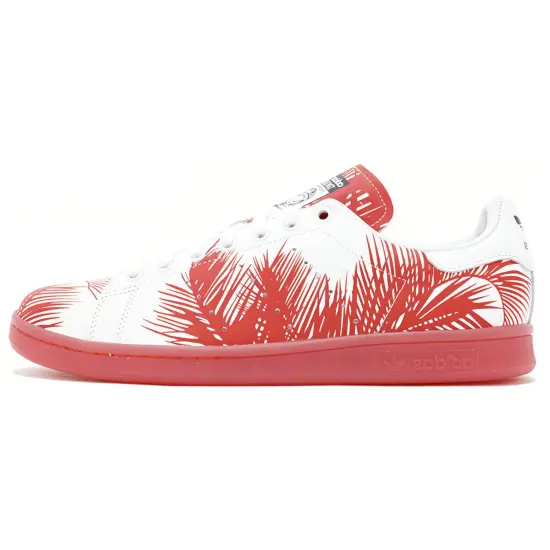 Adidas Stan Smith Pharrell BBC Palm Tree Red