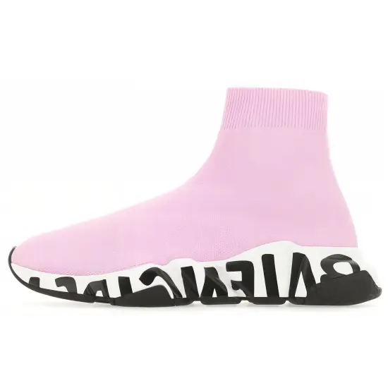 Balenciaga Women's Speed Trainer 'Midsole Graffiti - Light Pink'