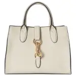 GUCCI Leather Shoulder Bag, Crossbody Bag, Handbag Small Women's Ivory White