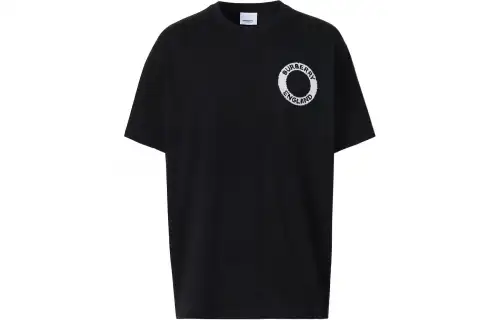 Burberry Logo Graphic Cotton Oversized T shirt