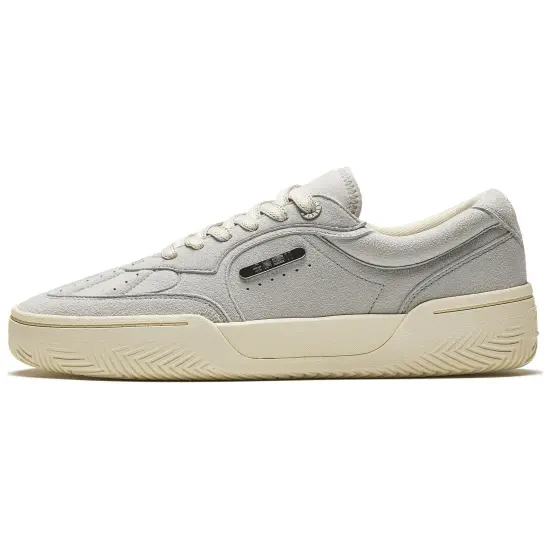 ANTA Owen Hélà TRIBE Skateboard Shoes Unisex Low-Top Light Gray