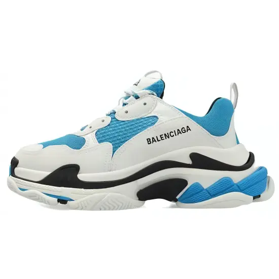 Balenciaga Triple S Sneakers 'White Carib Blue'