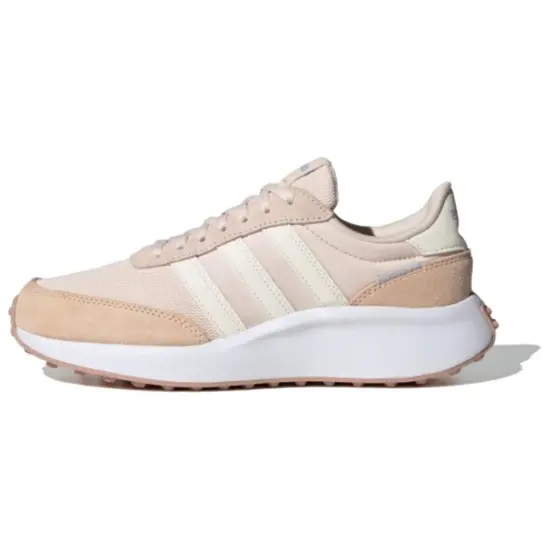 Adidas RUN 70s Anti Slip Wear Resistant Low Top Casual Running Shoes Women's Pink white orange