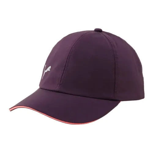 PUMA Polyester Baseball Caps Unisex Midnight Purple