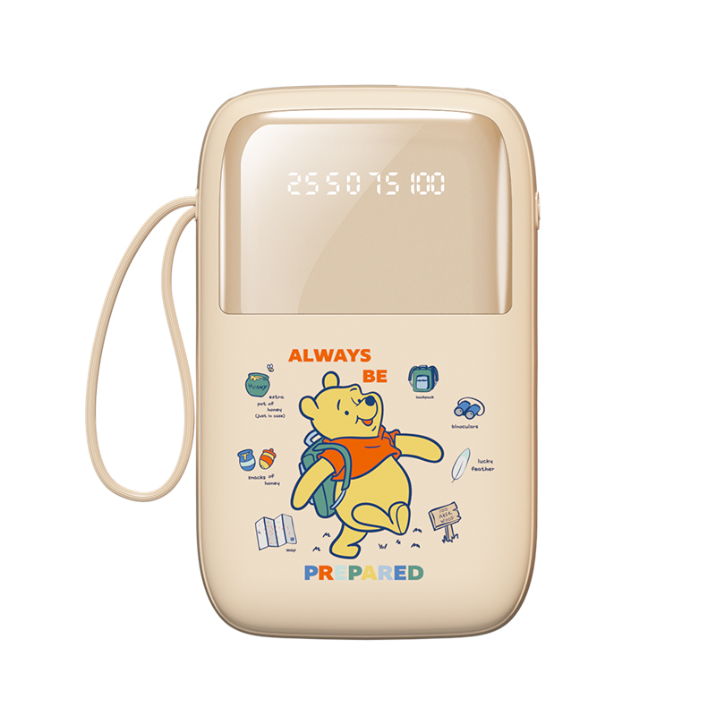 Disney Disney, huawei, apple, capacious strawberry, small handheld power supply, airplane for men and women, 10000mah, 5W, for beloved