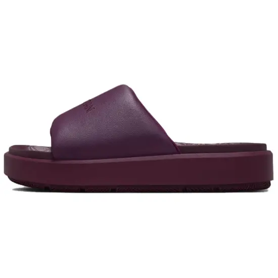 JORDAN Sophia Slide Slippers Women's Bordeaux Red/Fire Pink/Burgundy Red