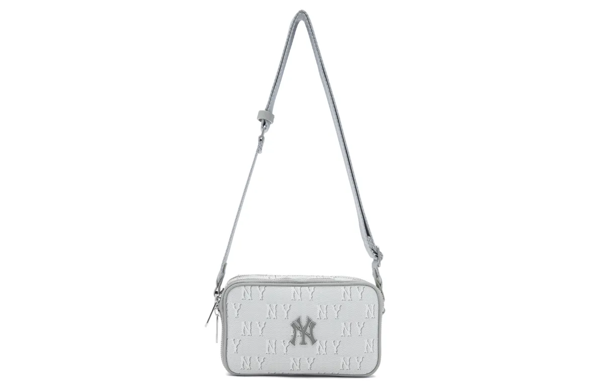 MLB Cotton, Polyester Crossbody Bags Unisex Gray White