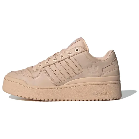 Adidas Originals FORUM Casual Shoes Women's Low-Top Cloud White Blush/Cloud White Blush/Cloud White