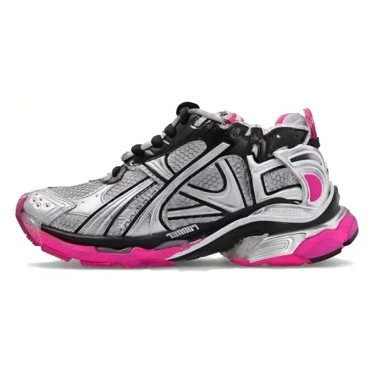 Balenciaga Runner 'Silver Black Pink' Women's