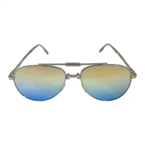 DIOR Aviator Sunglasses Men's Silver/Blue