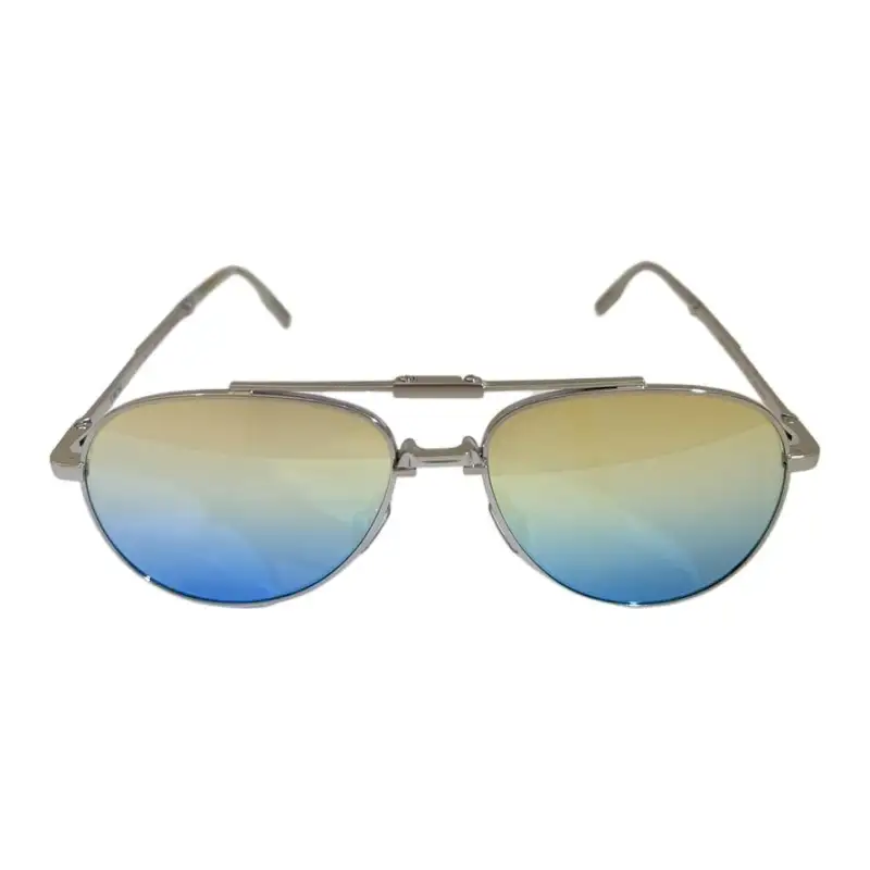DIOR Aviator Sunglasses Men's Silver/Blue
