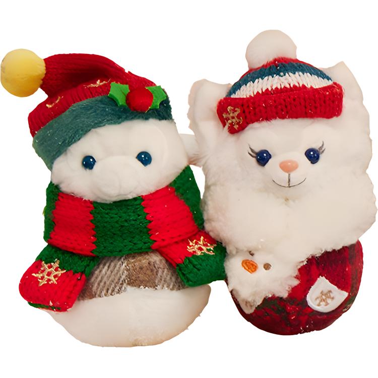Disney Disney, winter cute doll for friend, plush small pendant, Shanghai, 2023