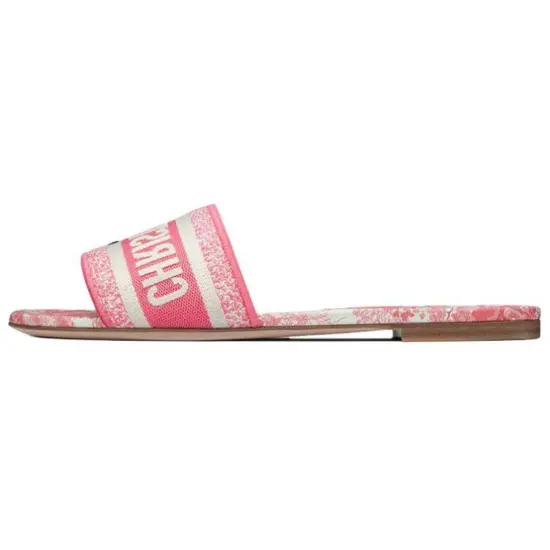 DIOR Dway Slide Slippers Women's Pink White