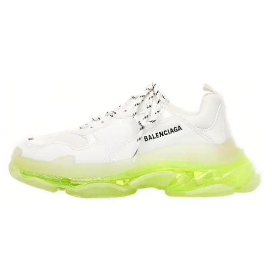 Balenciaga Triple S Clear Sole White Fluo Yellow