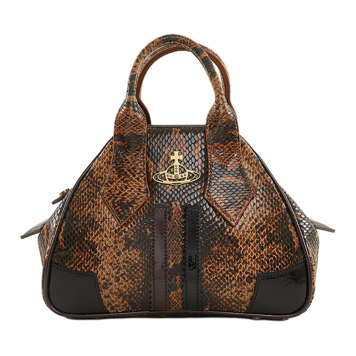 Женская сумка Vivienne Westwood Сатурн (темно-коричневая)