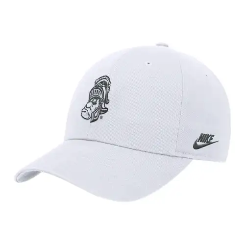 Nike Michigan State Spartans Legacy Club Swoosh Men's Nike Dri-FIT College Adjustable Hat
