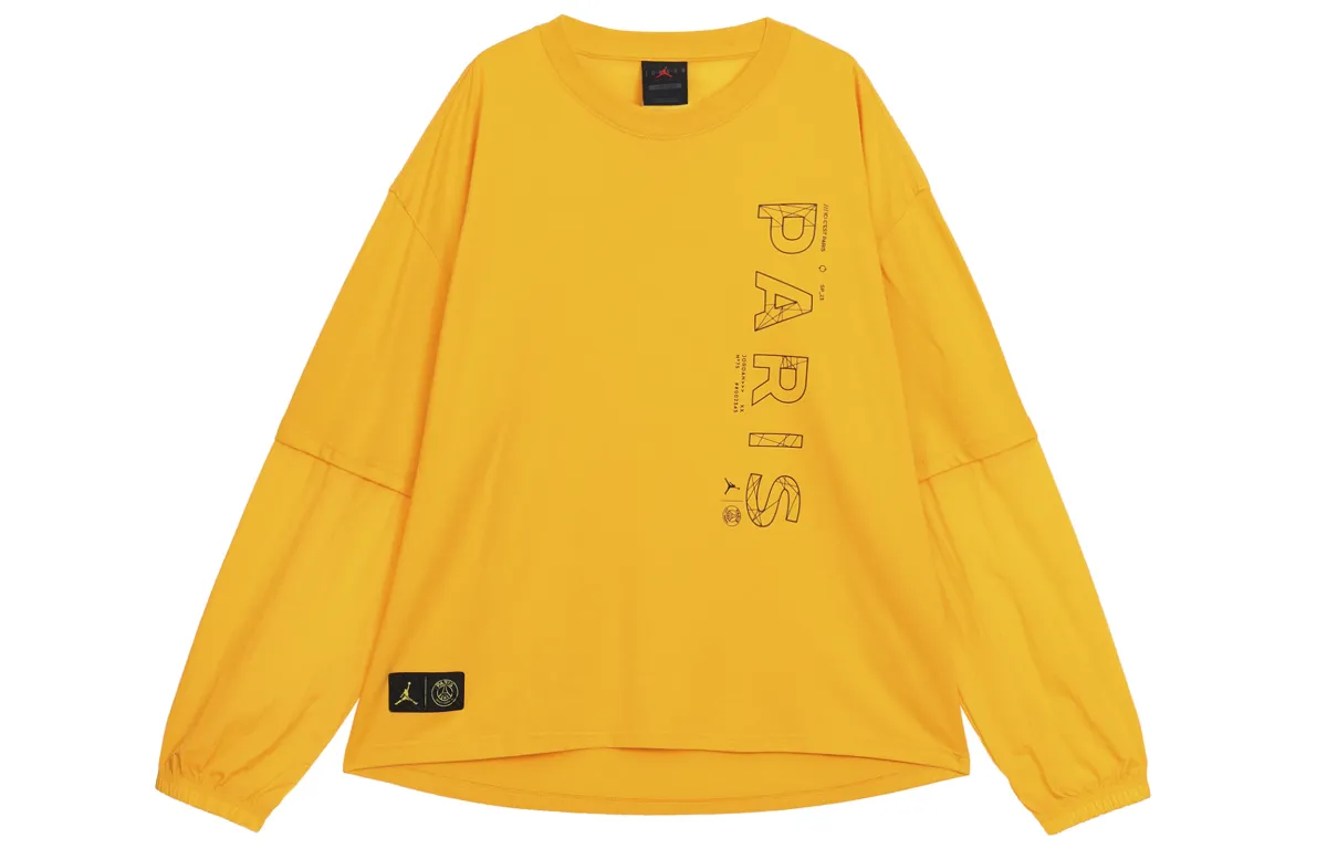 Jordan X Paris Saint Germain L/S T shirt Asia Sizing