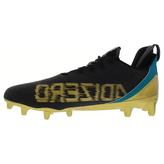 Adidas Adizero Scorch 2 Jacksonville Jaguars Football Cleats 'Black Gold Blue'