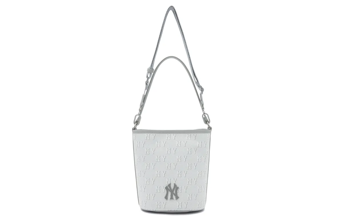 MLB Cotton Bucket Bag, Crossbody Handbag, Shoulder Bag Unisex Gray