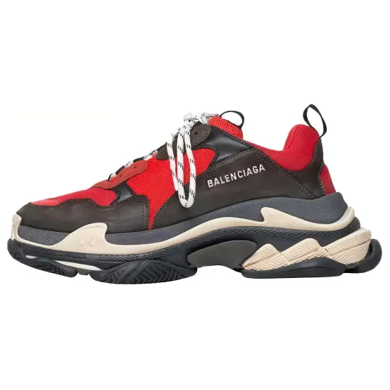 Balenciaga Triple S Red Black 2019