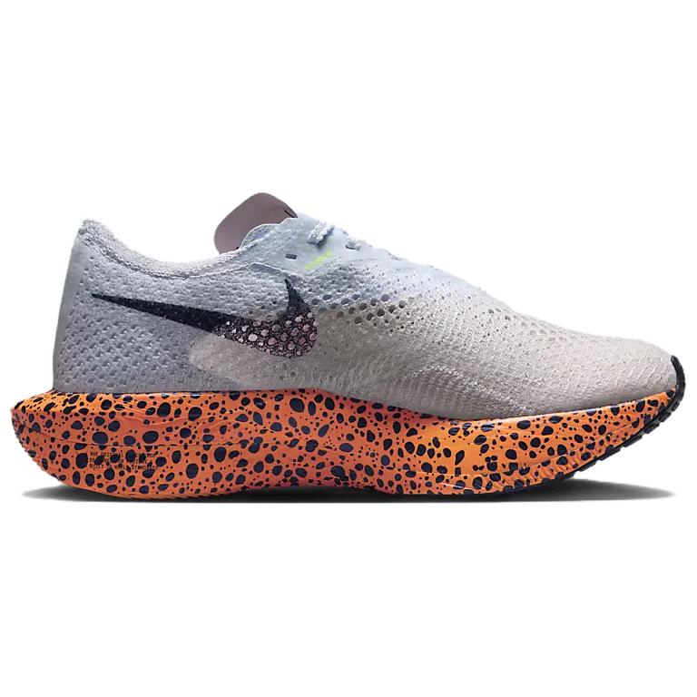 Nike ZoomX Vaporfly 3 Electric Running Shoes Women’s Low Top Gray Blue