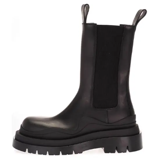 Bottega Veneta Tire Chelsea Boots Women's Black
