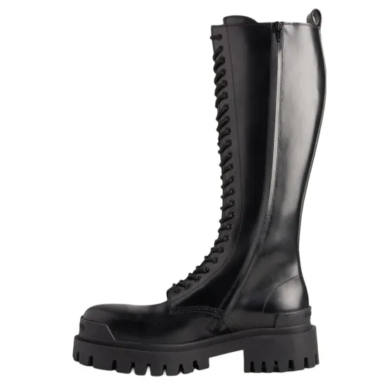 Balenciaga Strike Lace-Up Boots Women's