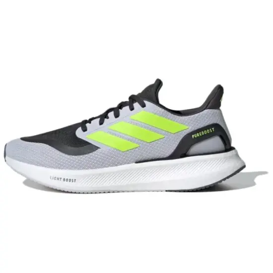 PureBoost 5 Adidas 'Dash Grey Lucid Lemon'