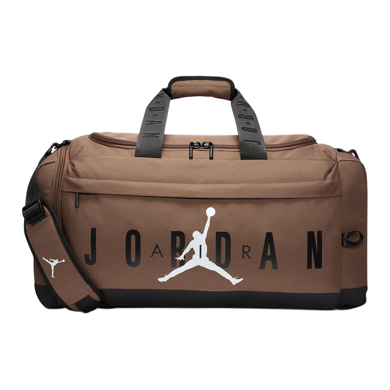 Сумка Jordan Brand Logo Duffle Bag (коричневая)